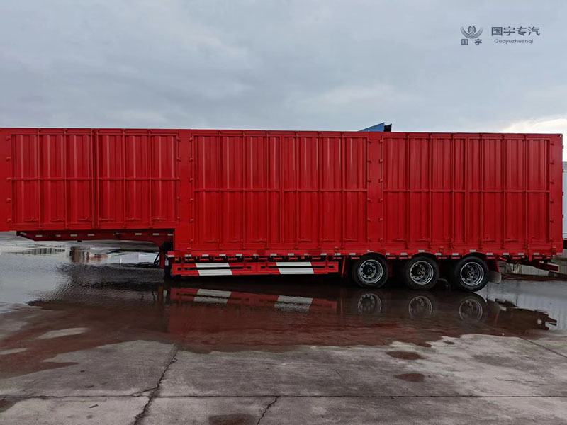 廂式半掛車，促進物流業(yè)發(fā)展！